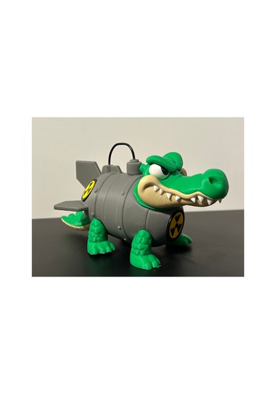 Bombardino Crocodilo 10 Cm Figür