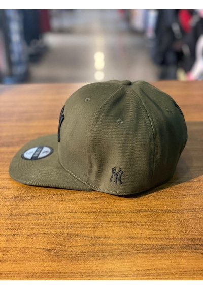 Hamze Ny New York Nakış Hip-hop Snapback Rapper Basket Beyzbol Şapka Cap Haki