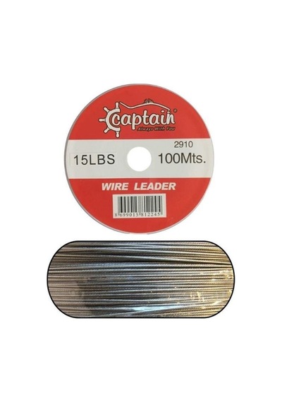 Captain Çelik Tel 100mt 15 Lbs