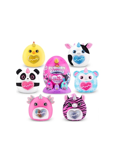 Rainbocorns Mini Eggzania Sürpriz Peluş Rar26000 Pembe