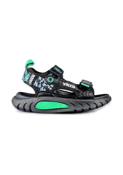 Vicco 332.f26y.179 Konan Filet Siyah-beyaz Erkek Çocuk Sandalet