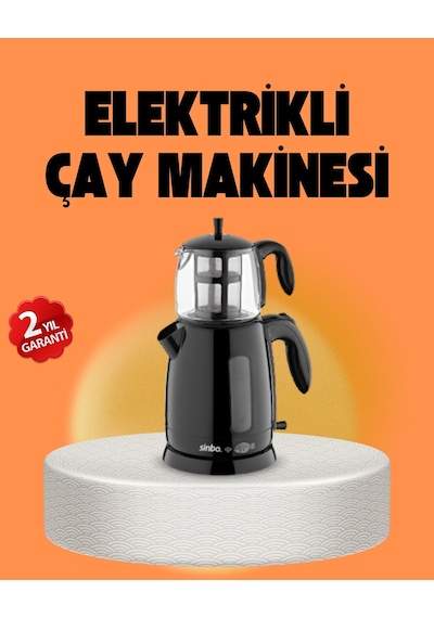 Mey İthalat Sinbo Stm 5840 Elektrikli Çay Makinesi 1800 Watt 1,7 Litre