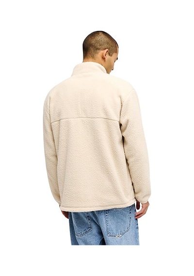 Quiksilver Clean Coast Fz Bej Dik Yaka Regular Fit Erkek Polar Sweatshırt Çok Renkli