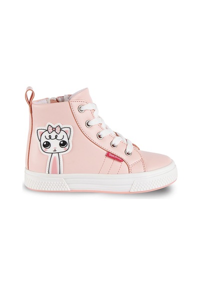 Kedicik Pembe Kız Çocuk Sneakers Spor Ayakkabı