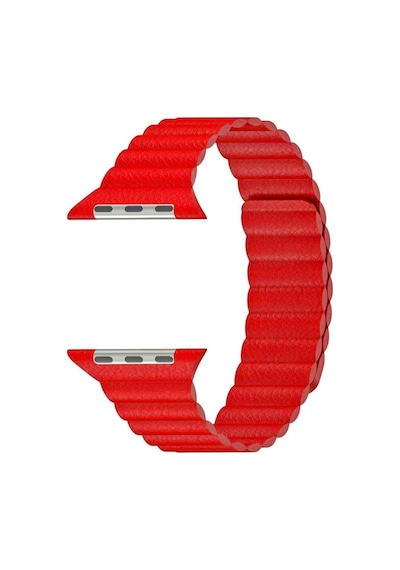 Apple Uyumlu  Watch 44 MM Deri Loop Kordon 44 MM Kayış Seri 4-5