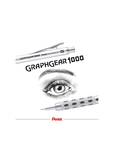 Pentel Graphgear 1000 Metal Gövdeli, Gizli Uçlu, Teknik Çizim Ve Diğer