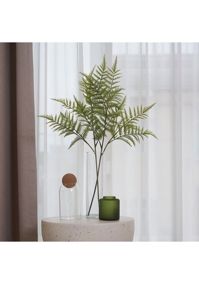 Ikea Smycka Yapay Çiçek, Yeşil, 63 Cm, Eğriltiotu