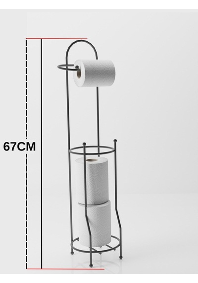 Suntel Tuvalet Kağıtlığı Tuvalet Kağıdı Standı Banyo Düzenleyici Banyo Organizer