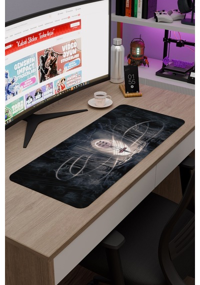 Hollow Knight Silksong Dikişli Kauçuk Oyuncu Mousepad V5 - 70x30 Xl Gaming Mouse Pad