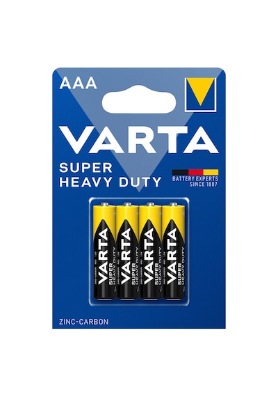 Varta Super Heavy Duty Aaa İnce Kalem Pil 4'lü Paket Çinko 4 Adet