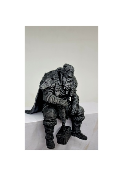 Oturan Thor Figür 10 Cm God Of War