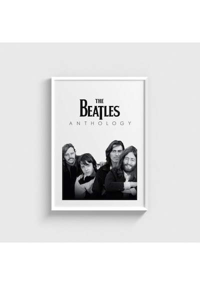 The Beatles Anthology Dizi Posteri Tablo Çerçeveli Poster Duvar Dekorasyonu Beyaz Çerçeveli Tablo Beyaz Çerçeveli Tablo Dn11d458beyaz