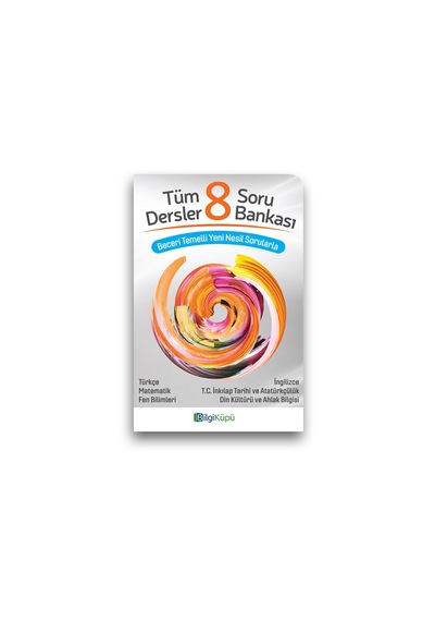 8. Sınıf Tüm Dersler Soru Bankası 2022 Bilgi Küpü Yayınları