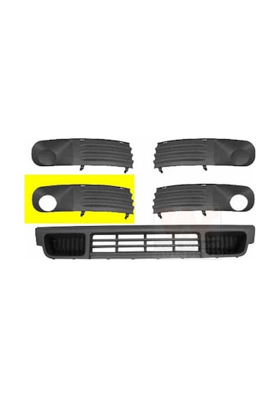 Volkswagen T5 2004 2010 Sis Far Kapağı Sağ Sıslı Oem No:7h0807490b