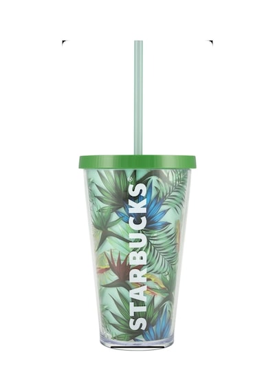 Starbucks Yeşil Renkli Soğuk Içecek Bardağı - 473 ML