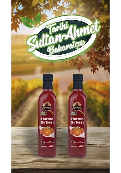 Hurma Sirkesi %100 Katkısız Doğal 2x500 Ml Özel Üretim