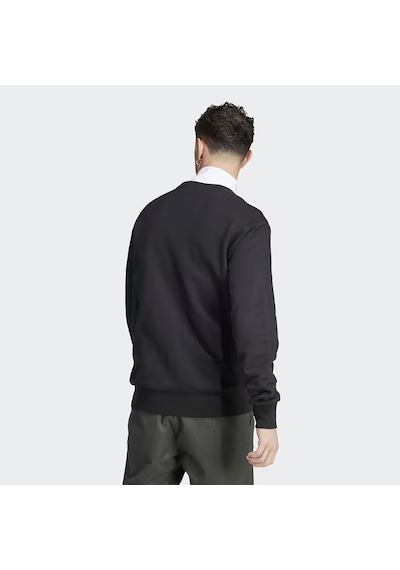 Black Adidas Erkek Sweatshirt M Sl Ft Swt Ic9329 001