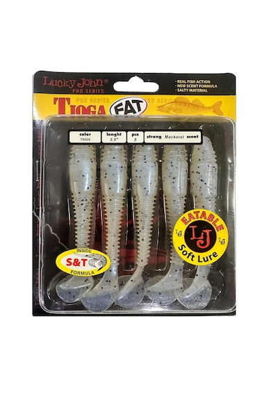 Lucky John Tioga Fat 3.9" 9.91cm 5 Adet Silikon Yem Tr009