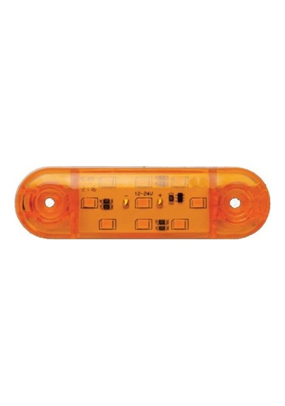 Ahmet Otomotiv Sarı 9 Ledli Tombul Parmak Led Lamba 12-24 V