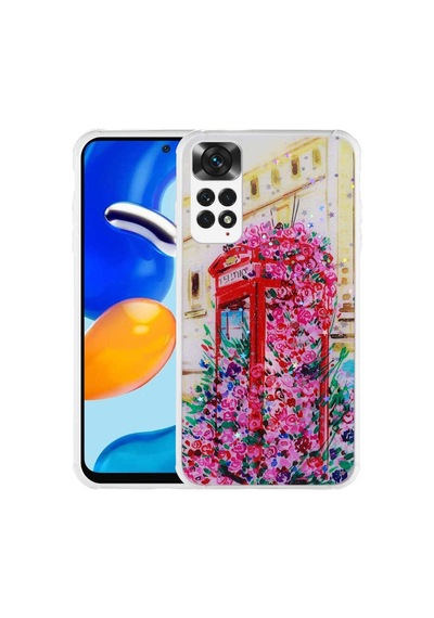 Simli Desenli Kamera Koruma Özellikli Kılıf İle Redmi Note 11