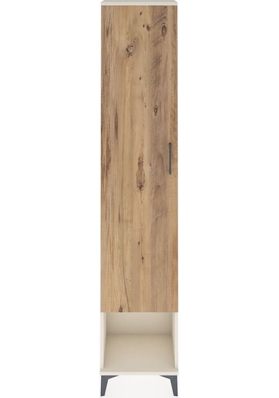 Arges Dolap 2 Raflı Tek Kapaklı Tek Askılı 44x30x221 Aytaşı-çam Aytaşı