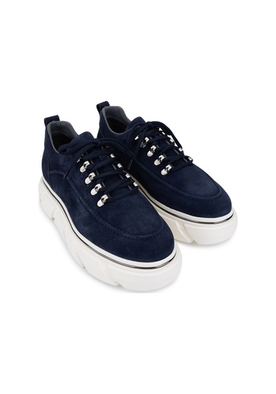 Tamer Tanca Erkek Lacivert Süet Sneakers & Spor Ayakkabı 381 23170 Erk Ayk Y26 Lacı Suet