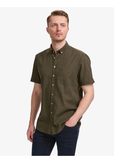 Pierre Cardin Erkek Haki Gömlek Kısa Kollu 50325340-vr027