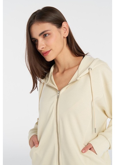 Hummel Kadın Fermuarlı Hoodıe Inbar Zıp Hoodıe 921984 001