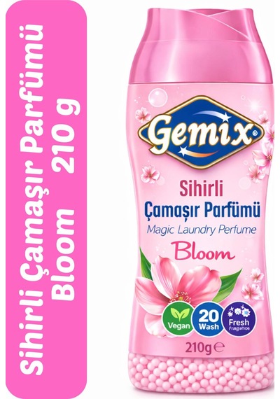 Gemix Sihirli Çamaşır Parfümü Bloom 210 Gr Tekli