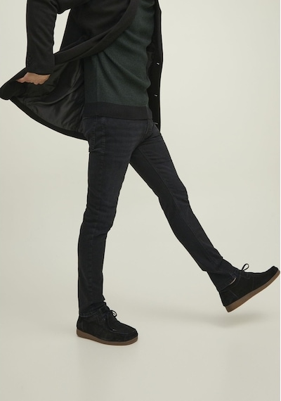 Jack & Jones Tim 789 Slim Fit Jean 12202099 Black Denim Siyah