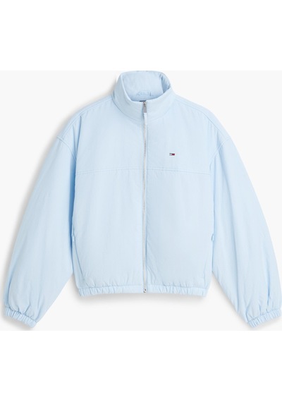 Tommy Hilfiger Tjw Kadın Dolgulu Dik Yaka Mavi Ceket-16393