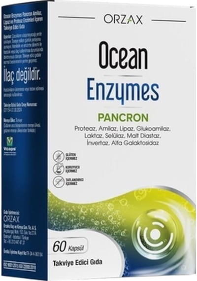 Ocean Enzymes Pancron 60 Kapsul