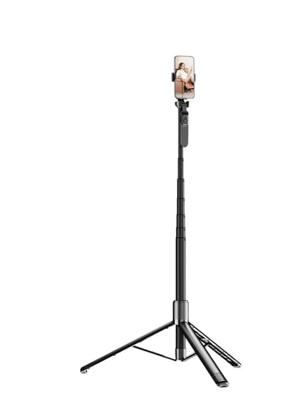 Keephone Kp-la05 Picpod 360 Derece Ayarlanabilir 202cm Bt Selfie Çubuğu - Siyah 1