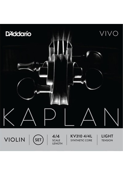 Daddarıo Kv310L Keman Tel Seti. Kaplan Vıvo. 4/4 Scale. Lıght Te