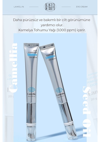 Niacinamide & Glutatyon İçeren Dokunmatik Titreşim Başlıklı Göz Çevresi Kremi Glutathione Eye Cream