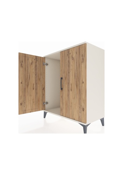 Hyperion Şifonyer 2 Kapaklı 88x44x106 Aytaşı-çam Aytaşı