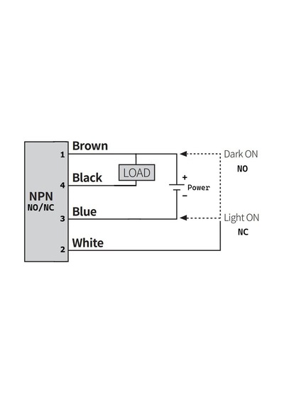 Autonics Brqp100-ddta ,m18/10cm Npn-no/nc 4-kablo Cisim Fotosel