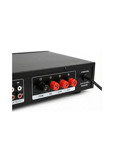 Rose Fr-9200a 120 Watt 2 Zone Mono Trafolu Mağaza Anfisi 2 Mikrofon Girişli Mp3,bluetooth,sd Kart Kumandalı
