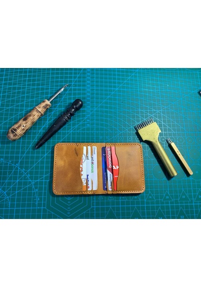 Deer Craft Timber Camel Cüzdan