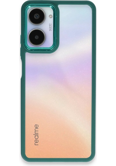 Gld-spt- Newface Realme 10 Pro 5g Kılıf Dora Kapak - Haki Yeşil