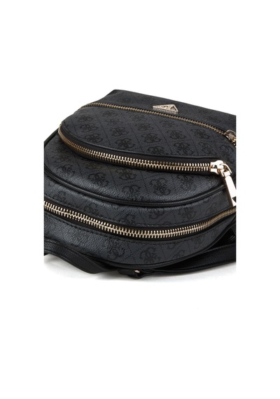 Guess Manhattan Iı Backpack Dark Taupe Logo