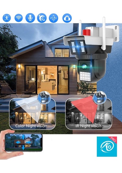 O-kam -3040 6 Mp Dual Lens Wi-fi Ptz Kamera