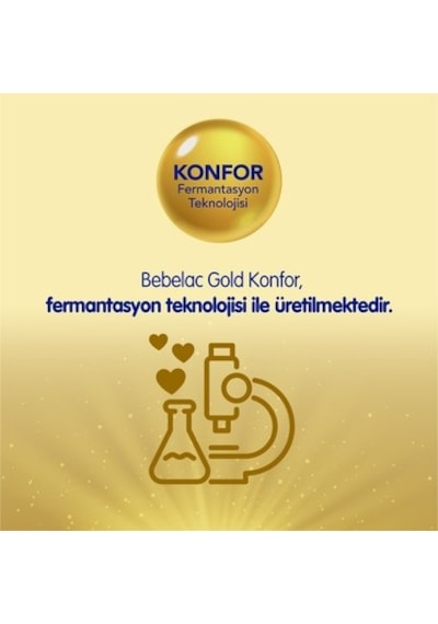 800 Gr Bebelac Gold Konfor 3 Devam Sütü - 1 Yaş Ve Üzeri