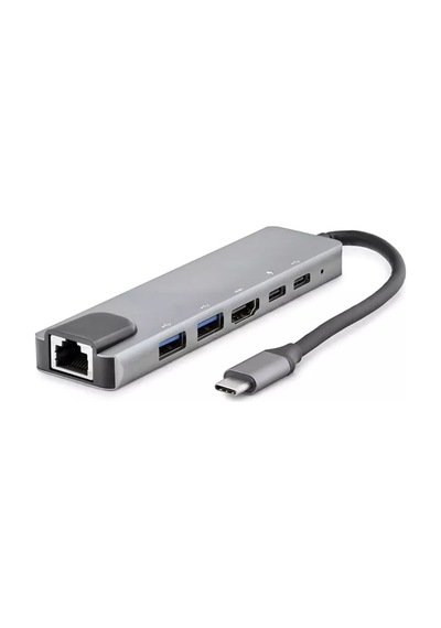 Hadron Hdx7791 Usb + Hdmi + Pd To Type-c Dönüştürücü