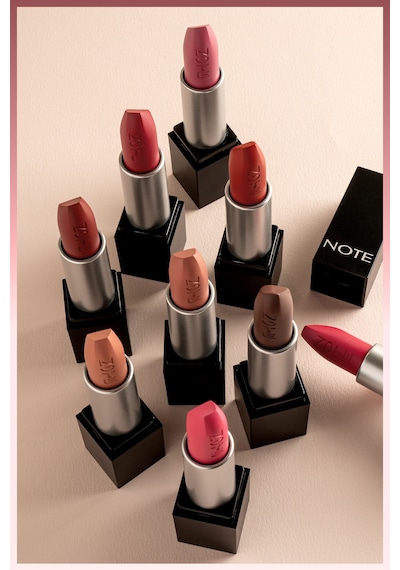 Note Cosmetique Mattever Lipstick Yarı Mat Saten Bitişli Ruj 04 Indian Curry - Nude