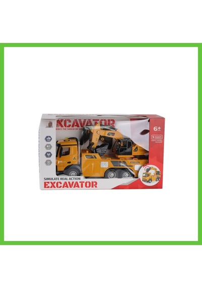 Bezos 93315 Şarjlı Kumandalı 9 Kanallı İş Makinesi Dmc