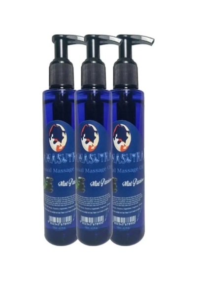 Sensual Nane Masaj Yağı 125 Ml - Mint Massage Oıl X 3 Adet