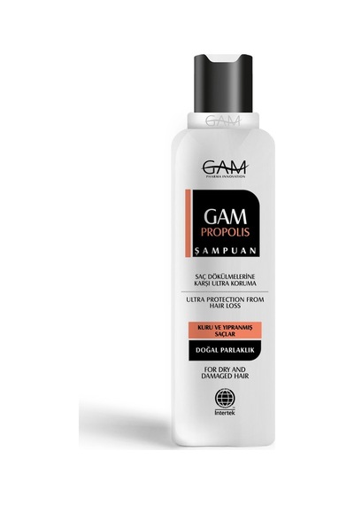 Gam Propolis  Kuru Ve Yıpranmış Saçlar Için, Saç Dökülmesine Karşı Şampuan 275 ML