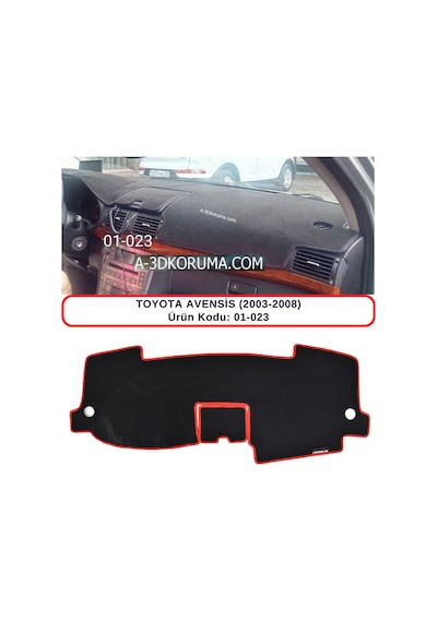TOYOTA AVENSİS (2003-2008) TORPİDO KORUMASI / HALISI / ÖRTÜSÜ / KILIFI