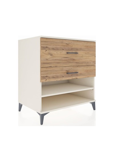 Kronos Şifonyer Tek Raflı 2 Çekmeceli 88x59x96 Aytaşı-çam Aytaşı